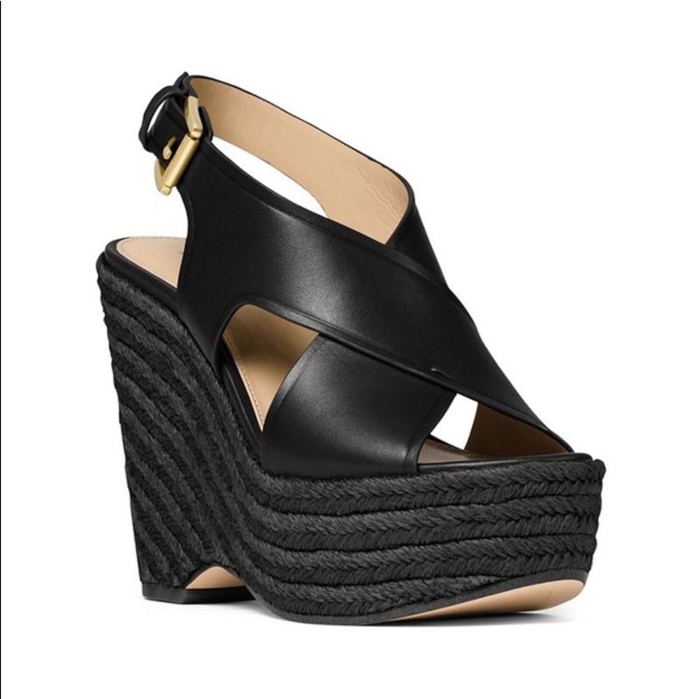 Michael Kors Angeline wedge espadrilles size 8